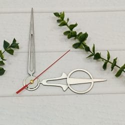 عقربه ساعت نقره ای 16 سانت مولتی کد n3