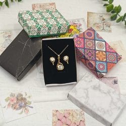 جعبه جواهرات نیم ست متوسط مخلوط