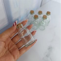 شیشه آرزوها درب چوب پنبه ارتفاع 5.8