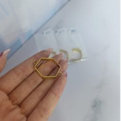 فریم دستبند شش ضلعی بدون کفه کدA26