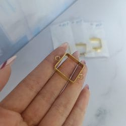 فریم مربعی دستبند بدون کفه کدA27